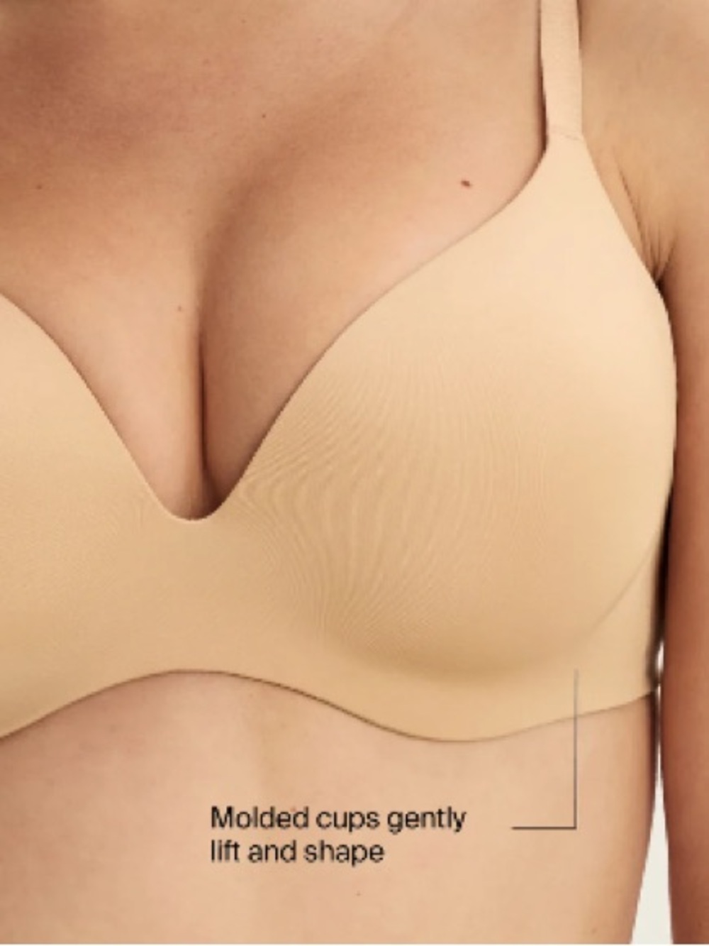 Knix Uplift Push Up Bra Warm Sand - Picture 5 of 6